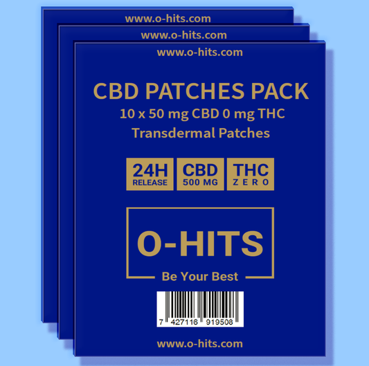 1500mg CBD | 3 packs bundle cbd 30 PATCHES | 30 X 50mg CBD 0mg THC | FREE DELIVERY BUY ONLINE O-HITS BEST CBD PATCHES