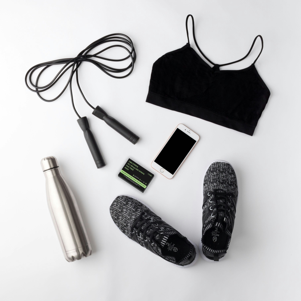 Mint CBD Strips THC Free women exercise gym training shop online O-Hits