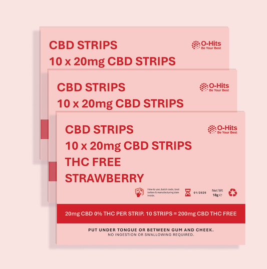 Strawberry_Flavour_CBD_strips_3_Packs_Bundle_600_mg_THC_Free_shop_online_discounted_reduced_price_30_strips_O-Hits